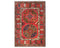3x4 Red Ersari Afghan Hand Knotted Veg Dye Wool Area Rug